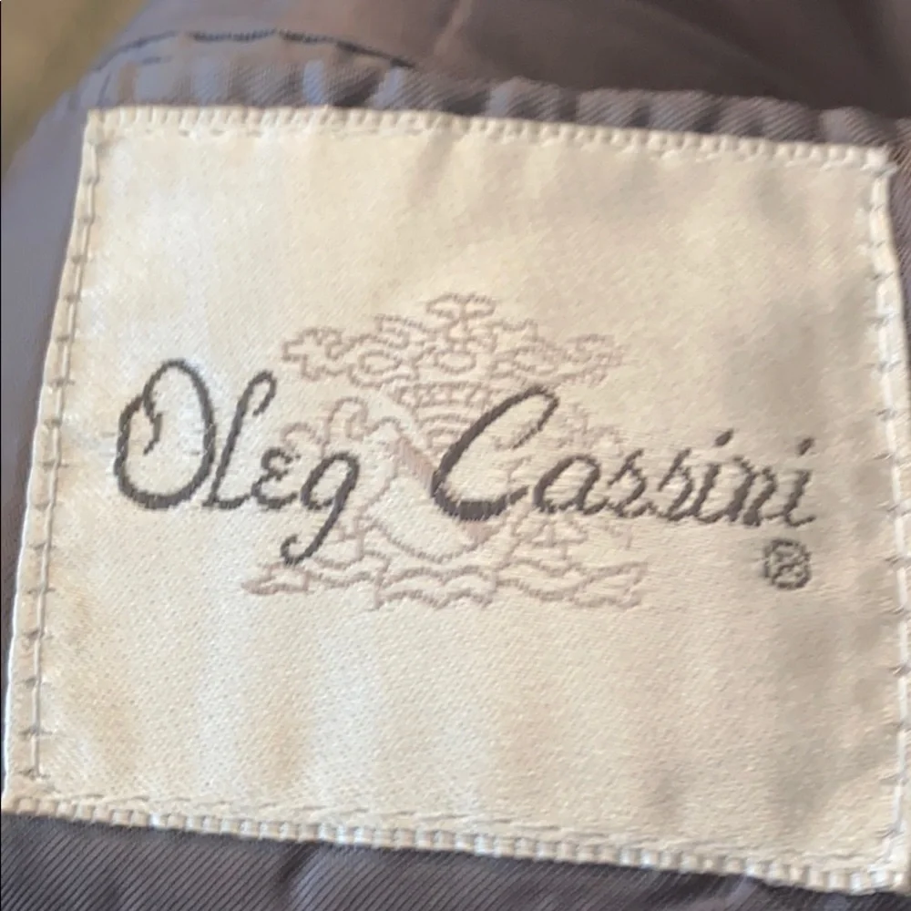 Oleg Cassini wool suit jacket